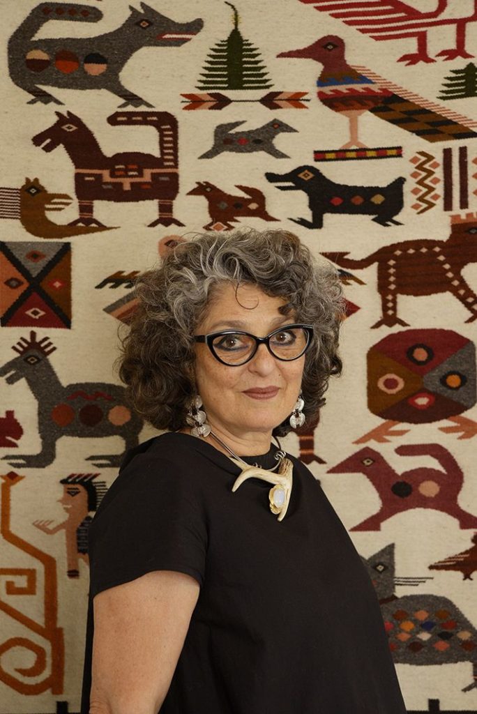 Nasma Al Amir, storyteller, artist, shaman, therapist - portrait by Philippe Pache