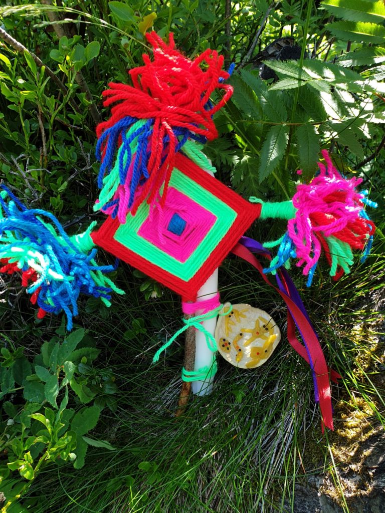 Ojo De Dios Art Huichol